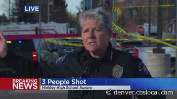 Aurora Police Chief Vanessa Wilson Says Multiple Shooters At Hinkley High School - CBS Denver