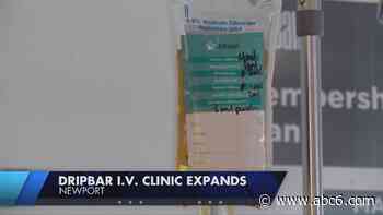Rhode Island based IV vitamin infusion company, “The DRIPBaR,” opens Newport location - WLNE-TV (ABC6)