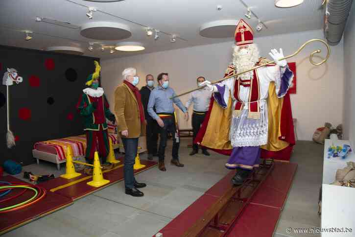 Sint neemt zijn intrek in Schepenhuys