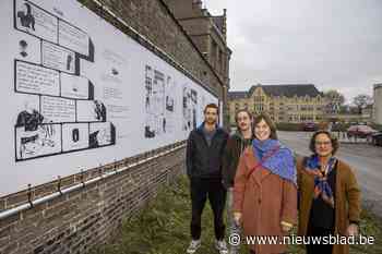 Gedetineerden vertellen hun verhaal op gevangenismuur: “Ze willen tonen dat ook zij mensen zijn”