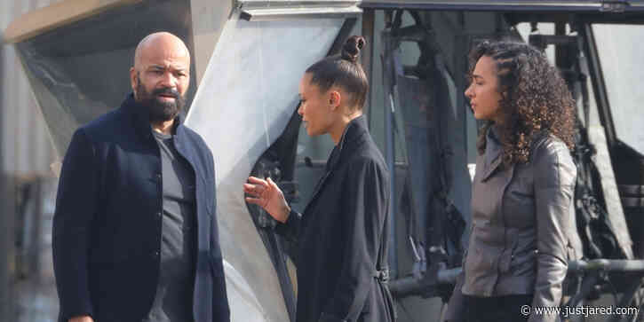 Thandiwe Newton Joins Jeffrey Wright & Luke Hemsworth To Film New 'Westworld' Season 4 Scenes