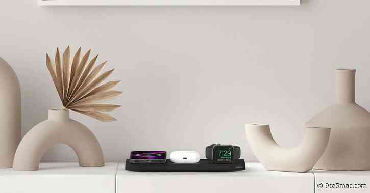 Belkin launches new 3-in-1 MagSafe charger with Apple Watch fast charge support, more