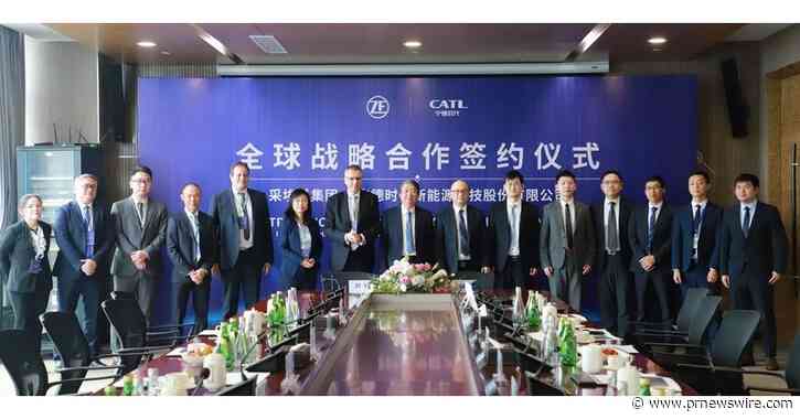 CATL et ZF s'associent pour créer un service après-vente optimal dans le domaine de l'e-mobilité et du stockage d'énergie