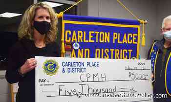 Carleton Place & District Civitan Club donates $5000 to local hospital - Ottawa Valley News