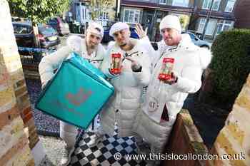 East 17 to perform outside the house of a lucky Deliveroo customer