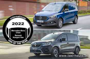 International Van of the Year 2022: Kangoo und Citan siegen im Doppel - taxi heute