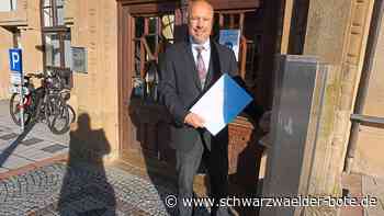 Schulteswahl in Bad Wildbad: Dietmar Fischer will es jetzt im Oberen Enztal wissen