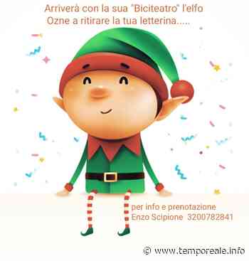 Formia / Sta per arrivare l'elfo Ozne in sella al "Biciteatro" dell'attore Enzo Scipione - Temporeale Quotidiano