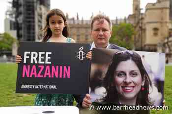 Nazanin Zaghari-Ratcliffe's daughter makes award speech on her behalf - Barrhead News