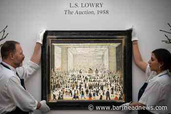 Lowry painting set to fetch more than £1.2m at auction - Barrhead News