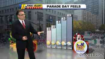 Raleigh Christmas Parade forecast: Bundle up, it's seriously cold