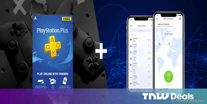 Get your favorite gamer set for 2022 with this PlayStation Plus/VPN Unlimited package on sale for under $50