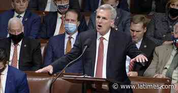 Marathon McCarthy speech highlights GOP leader's play for speaker - Los Angeles Times