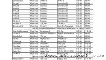 Marathon to close streets Saturday | News | mainstreet-nashville.com - Main Street Nashville