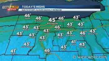 Seasonable Saturday will be followed by unsettled early Thanksgiving week