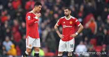 Bruno Fernandes and Cristiano Ronaldo revolt unlikely to make a difference at Man Utd - Mirror.co.uk