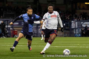 Bolton Wanderers boss Ian Evatt reflects on 'harsh' Wycombe defeat