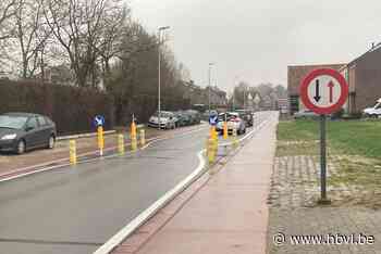 Gemeente experimenteert met lijnen en wegversmalling aan Mee... (Alken) - Het Belang van Limburg Mobile - Het Belang van Limburg