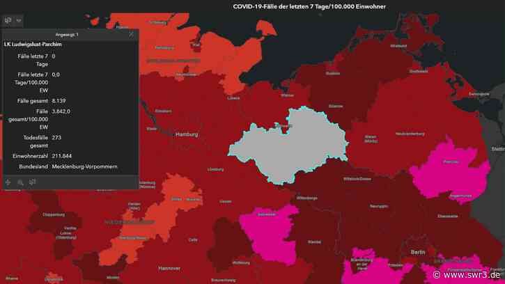 Inzidenz von 0 im Kreis Ludwigslust-Parchim: Der Grund - SWR3