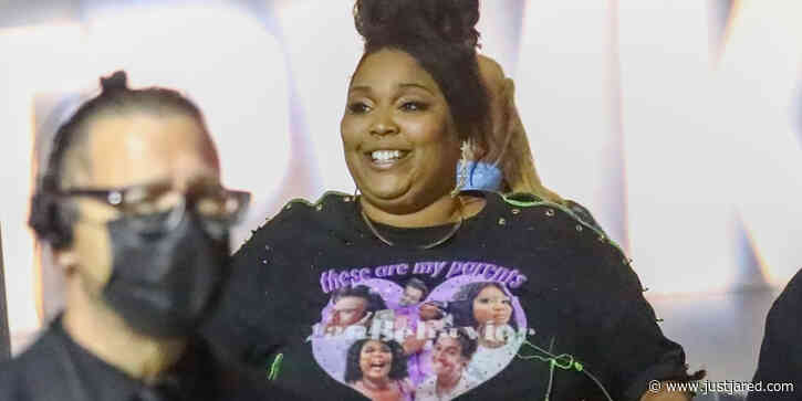 Lizzo Wears Custom Harry Styles Merch to His Concert in L.A.