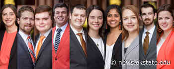 Ten College of Engineering, Architecture, and Technology students selected as OSU Seniors of Significance - Oklahoma State University