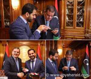 PM Aldabaiba presented first coronavirus vaccination card with QR code | - Libya Herald
