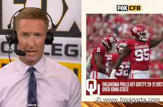 Joel Klatt on Oklahoma Sooners' win: 'They keep their Playoff hopes alive'