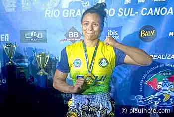 Apoiada pela Prefeitura de Timon, atleta ganha Campeonato Brasileiro de Muay Thai - Piauí Hoje