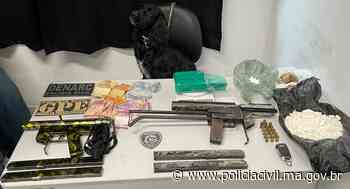 DUAS METRALHADORAS SÃO APREENDIDAS DURANTE OPERAÇÃO DA POLÍCIA CIVIL EM TIMON • Polícia Civil do Maranhão - Policia Civil