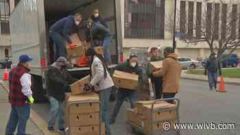 Mayor Brown and West Herr team up for turkey giveaway