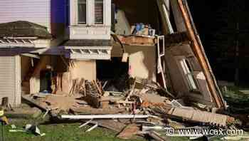 Coventry home damaged, driver injured in crash - WCAX