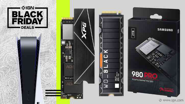 Black Friday 2021: Best PS5 SSD Deals in the UK