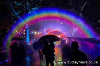Rainbow in the Dark lights up Portsmouth during light festival - Dudley News