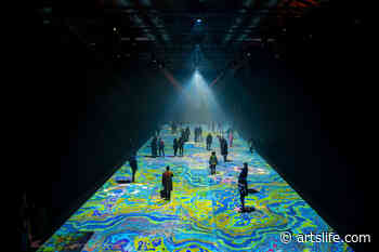 Entrare fisicamente in un'opera, interagire con essa. Aura: camminare nell'arte digitale - ArtsLife