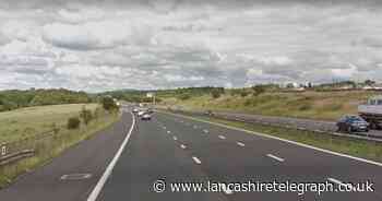 Driver who was drifting across M65 was four times over limit