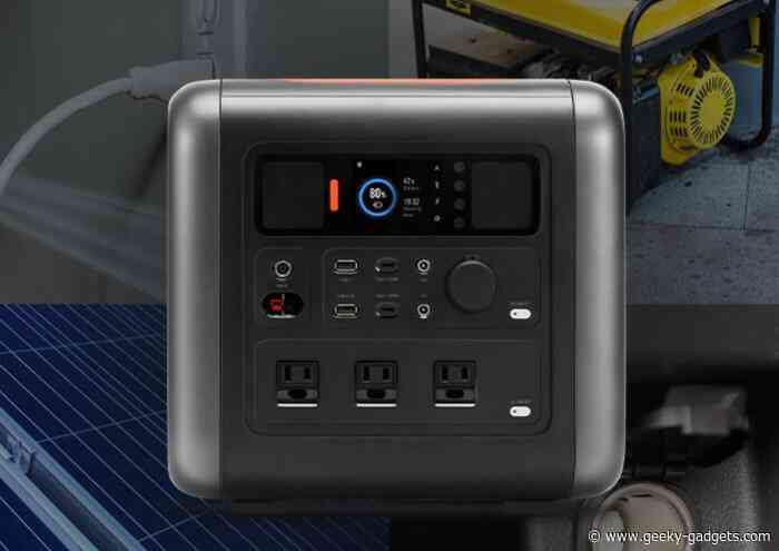 Tera 1,000Wh power station : fast charging, 1,2000w, 10 outputs and more $650