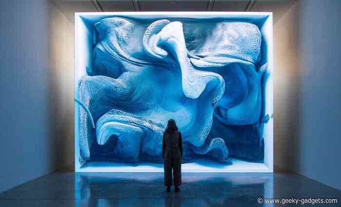 Data-driven art exhibition by Refik Anadol