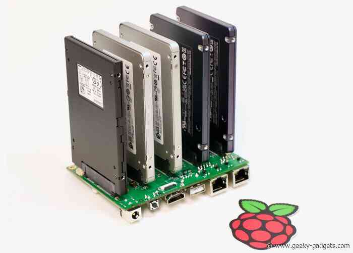 48TB Raspberry Pi NAS with SSD storage costs $5,000
