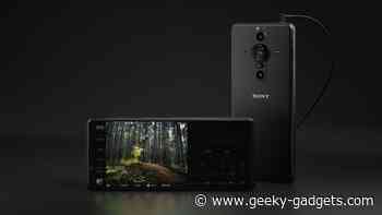 Sony Xperia PRO-I up for pre-order in the UK