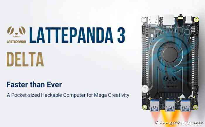 LattePanda 3 Delta is a powerful hackable mini PC from $199