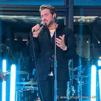 Kris James 'so happy' to make live return