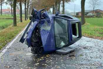 Auto met vier tieners gaat over de kop in Kalmthout: bestuurder (16) kritiek