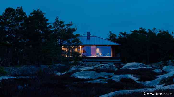 Line Solgaard tops Weekend House Fredrikstad with pyramid skylight