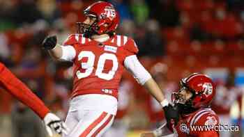 Roughriders trounced by Tiger-cats in last regular season game with nothing on the line