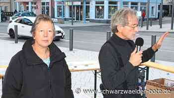 Kritik an Technologie: Kundgebung stößt auf geringes Interesse