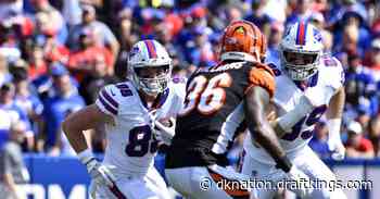 Tommy Sweeney, Dawson Knox fantasy football start/sit advice: What to do with Bills TEs in Week 11 - DraftKings Nation