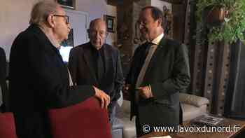 À Arras pour des dédicaces, François Hollande rend visite à l'ancien maire Léon Fatous - La Voix du Nord