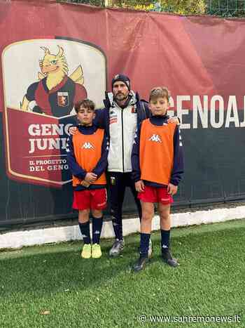 Calcio: due giovani calciatori della U.S. Dolceacqua al Genoa - SanremoNews.it