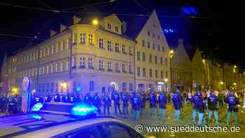 Augsburg: Bewährungsstrafe für 20-Jährigen nach Krawallen - Süddeutsche Zeitung