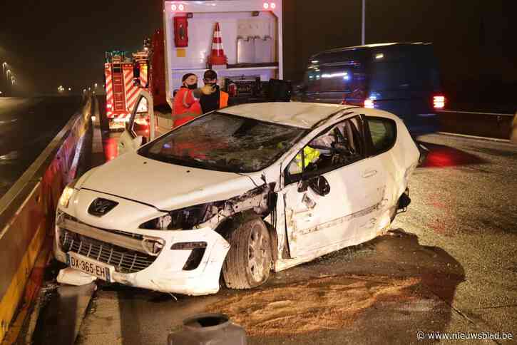 Twee zwaargewonden na ongeval op E17